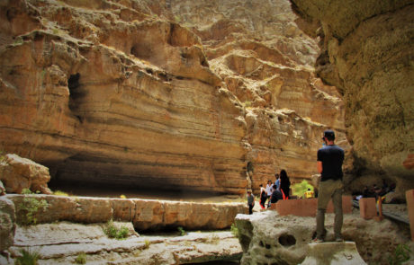 Wandering through earth’s hidden valleys, Wadi Shaab, Oman